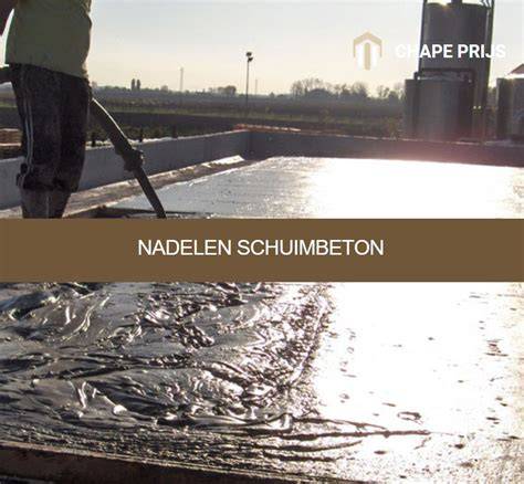 Infographic: Schuimbeton onder terras - eigenschappen, voordelen en nadelen