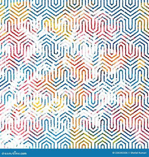 Illustratie: voegkleuren en effect op patroon