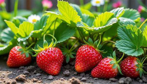Infographic: bodemtypes en watertoevoer voor aardbeien