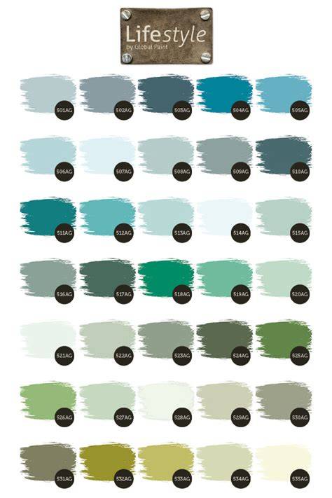Infographic: kleurkaarten groen behang en stijltips