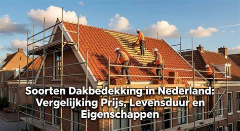 Vergelijking dakbedekkingen: prijs per m² en verwachte levensduur