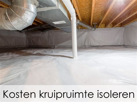 Vergelijking isolatiematerialen kruipruimte