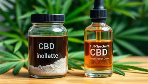 Infographic: Overzicht van CBD isolaat en producten in bulk