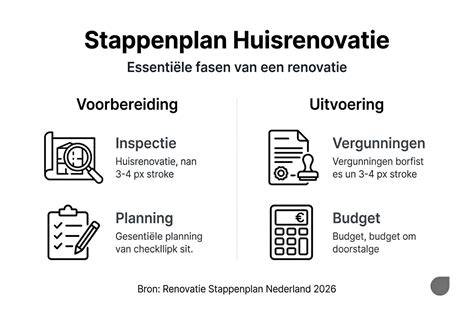 Infographic: Stappenplan aankoop en renovatie Jávea
