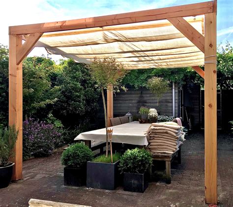 Diagram: Aandachtspunten bij het plaatsen van een trellis of pergola