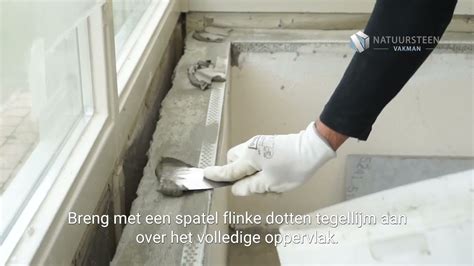 Infographic: Samenvatting stappen vensterbank plaatsen, inclusief meetpunten, expansieruimte en afdichtingsmiddelen