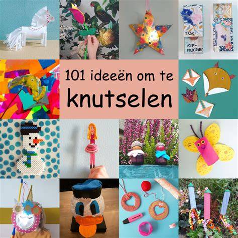 Knutselsamenvatting met voorbeelden van knutselideeën