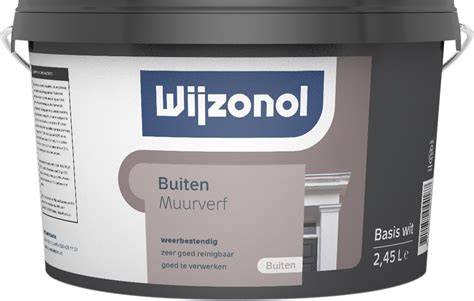 Infographic: Stappenplan voor buitenmuren met Wijzonol Muurverf voor Buiten