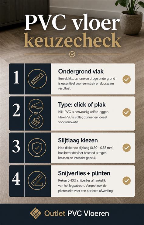 Infographic: 5 stappen om PVC vloer weer te laten glanzen