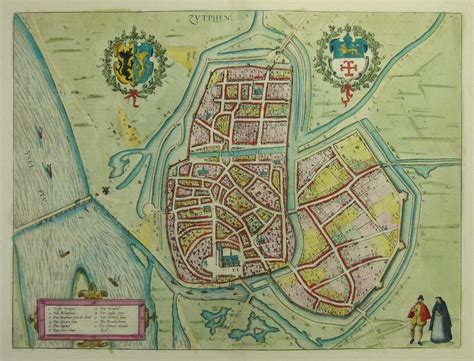 Kaart: beschermde stadsgezichten Zutphen