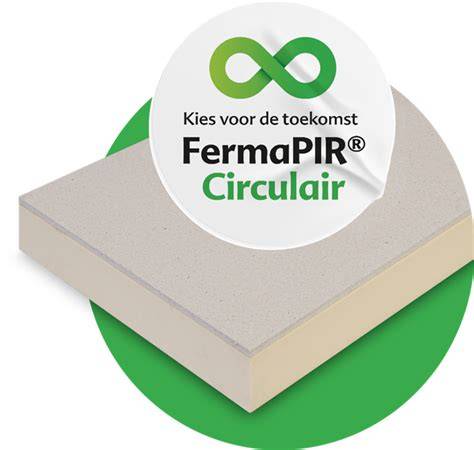 Infographic: circulaire isolatie met GipsPIR en FermaPIR