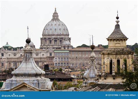 Koepel van St. Peter en panoramisch uitzicht