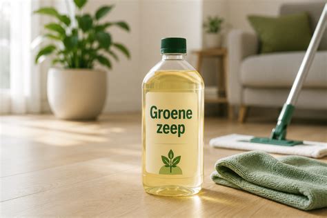 Foto: juiste dosering groene zeep en water