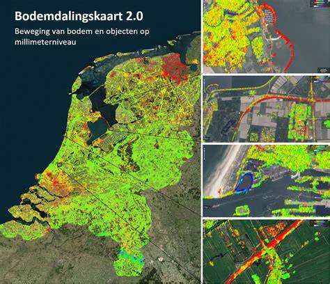 Infographic funderingsproblematiek en bodemdaling in Nederland