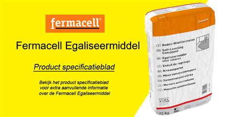 Infographic: Verwerking Fermacell Egaliseermiddel