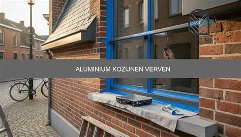 Infographic: Stappenplan voor aluminium kozijnen verven