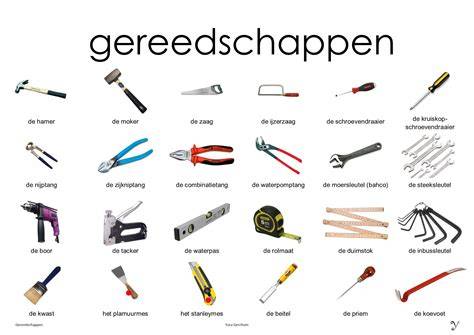 Checklist: Gereedschappen en materialen benodigd voor plak PVC