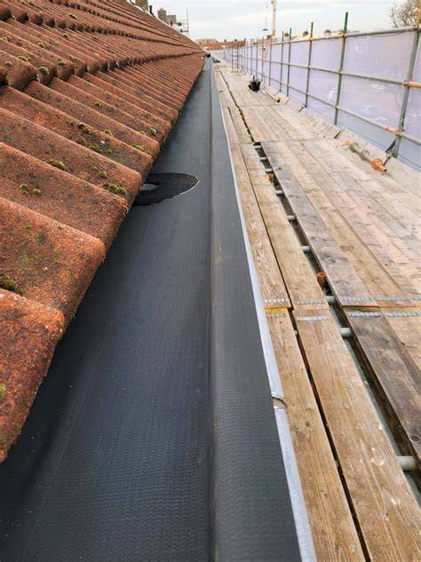 Infographic: Overzicht stappen EPDM dakgoot renovatie