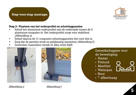 Affiliate montagehandleiding - hoekprofielen en verankeringspunten