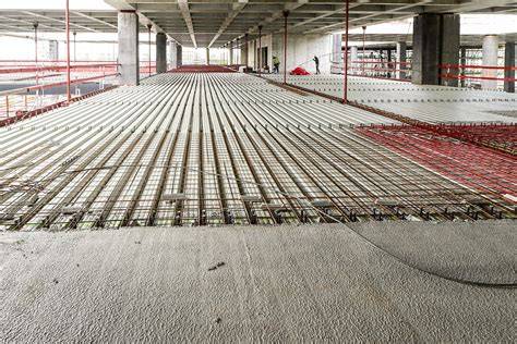 Afbeelding: Variaties in stempeltypes en hoogtes voor staalplaat-betonvloeren