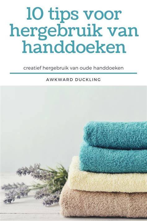 Infographic: Verschillende manieren om handdoeken op te bergen zonder te boren
