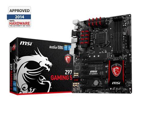 Infographic: MSI Z97 Gaming 5 specificaties en features