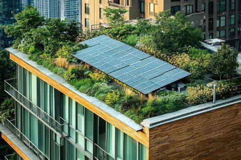 Visualisatie: toekomstbestendige dakoplossingen met groendak, zonnepanelen en isolatie-opties