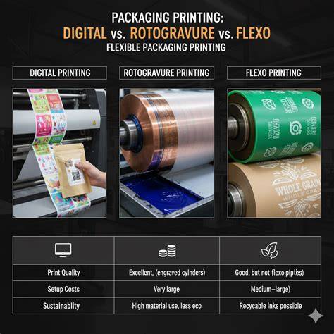 Infographic: vergelijking digitaal printen vs. rotogravure