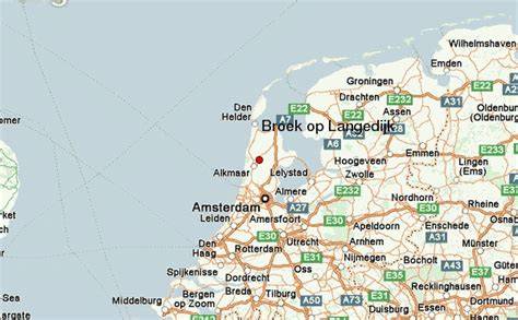 Leverings- en servicegebied kaart Broek op Langedijk