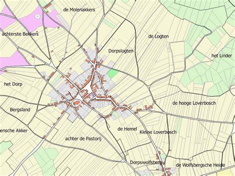 Kaart met regio Helmond, Someren, Asten en omgeving voor de locatie van Maas Bouwmaterialen