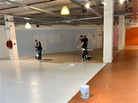 Stapsgewijze onderhoudsprocedure Holdbar Linoleum Coating