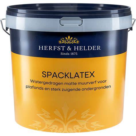 Spacklatex demonstratie