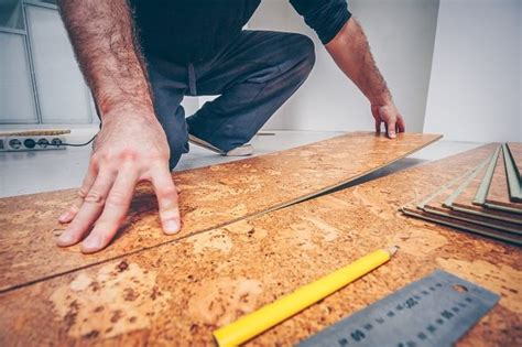 Infographic: Overzicht stappen kurkvloer leggen
