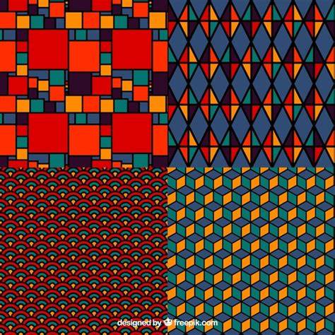 Kleurrijke botanische prints en geometrische patronen combinatie