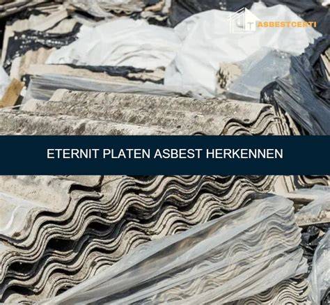 Checklist voor het testen van Eternit platen op asbest (stappenplan)