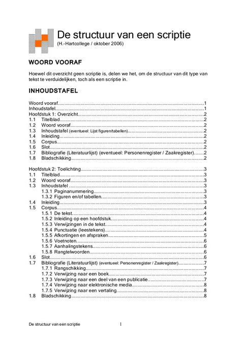 Infographic: Structuur van een document met een duidelijke inleiding