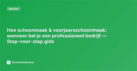 Stap-voor-stap schoonmaak vetfilters