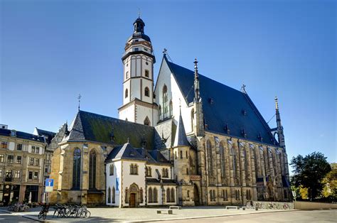 Infographic: Thomaskirche Leipzig - Architectuur, Reformatie en Muziek