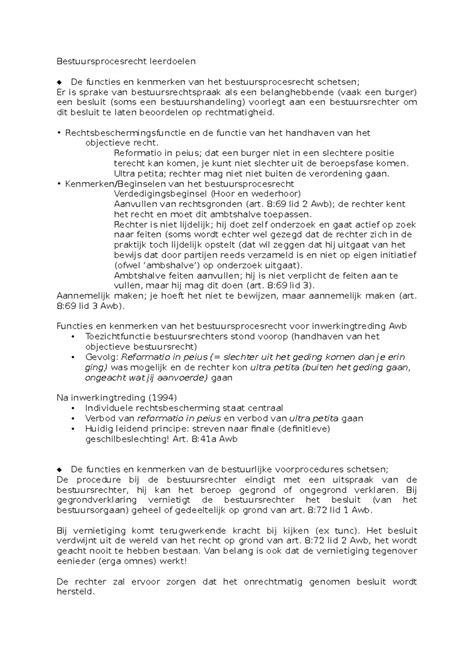 Kernfuncties en ontwerp overzicht