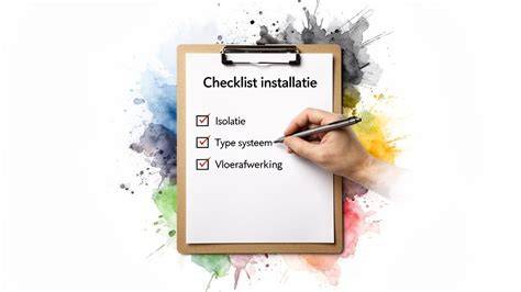Praktische installatiechecklist voor thermostaatkranen