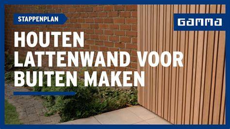 Infographic: materialen en stappen voor het maken van houten lattenwanden