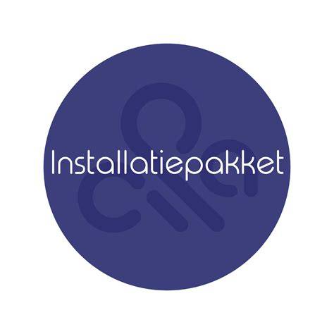 Installatiepakket overview