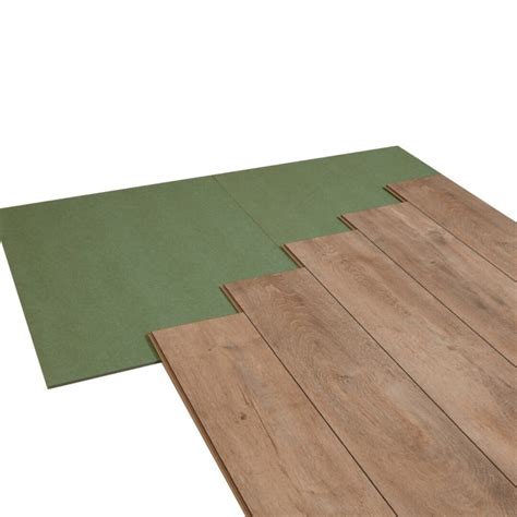 Groene ondervloerplaten voor stabiele basis en isolatie