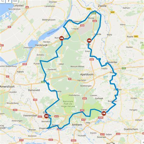 Plattegrond van Veluwe met privé sanitair zones
