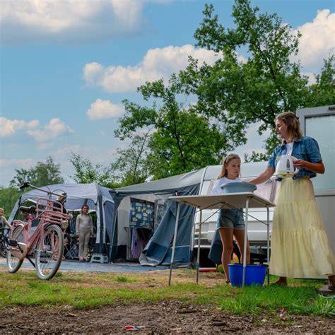 Foto: animatie en faciliteiten op Veluwecamping
