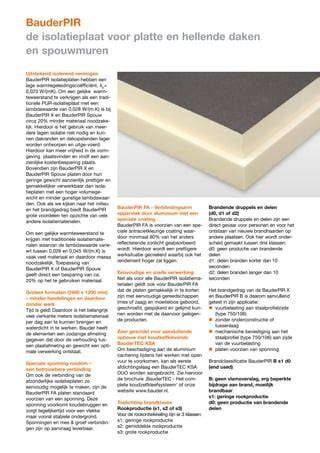 BauderPIR isolatieplaten