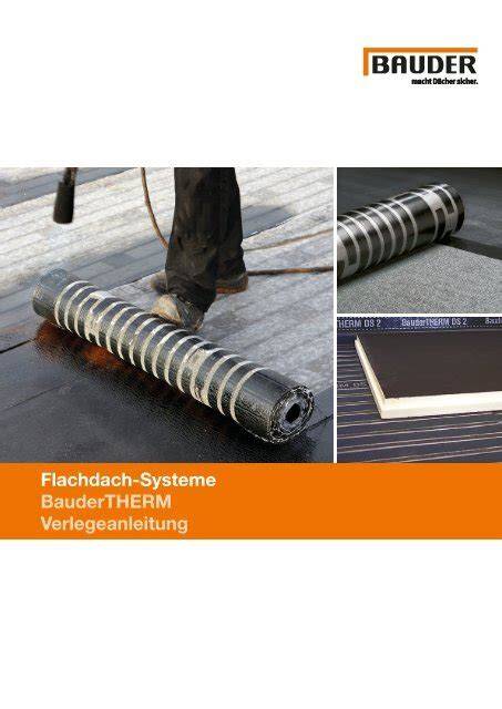 BauderFLEX en BauderTHERM UL 50 afdichtingen