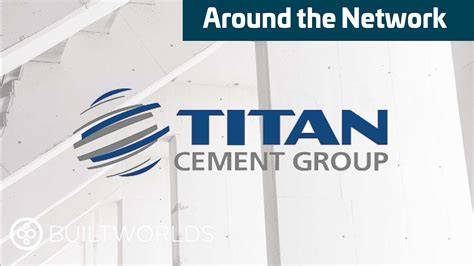 Infographics: wereldwijde aanwezigheid en productportfolio van Titan Cement
