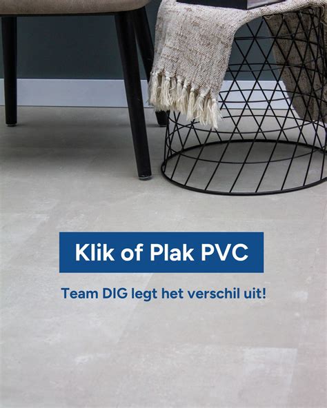 Infographic: overzicht verschil klik pvc vs plak pvc