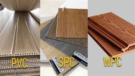 Diagram: Verschillen PVC vs SPC wandpanelen